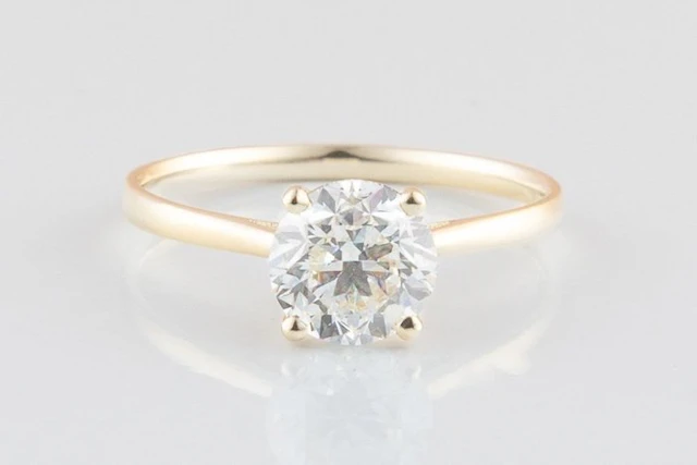 No reserve price - Ring - 14 kt