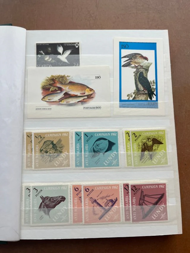 Channel Islands 1940/1965 - Local stamps including mail pieces