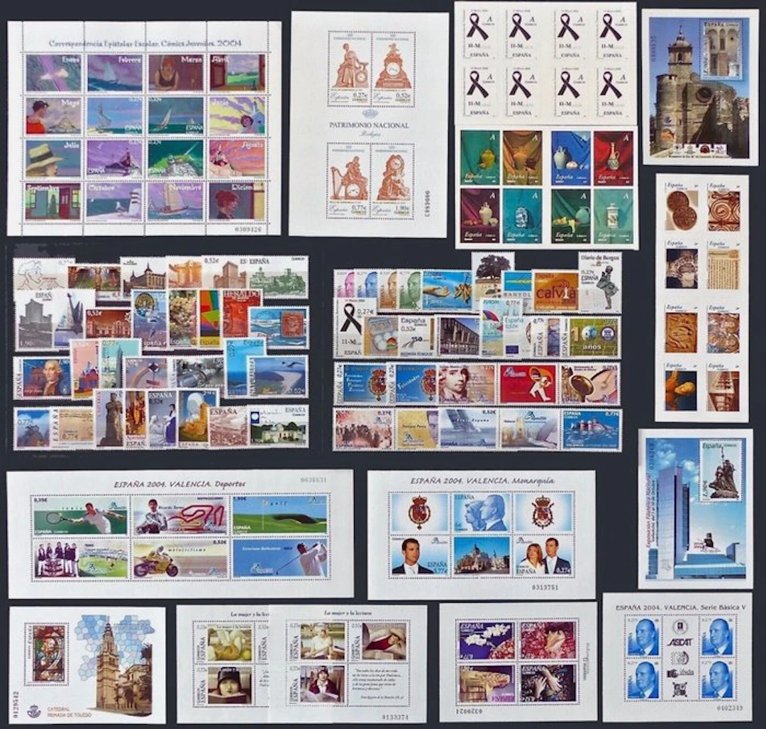 Spain 2004/2004 - Spain. Complete year 2004 MNH