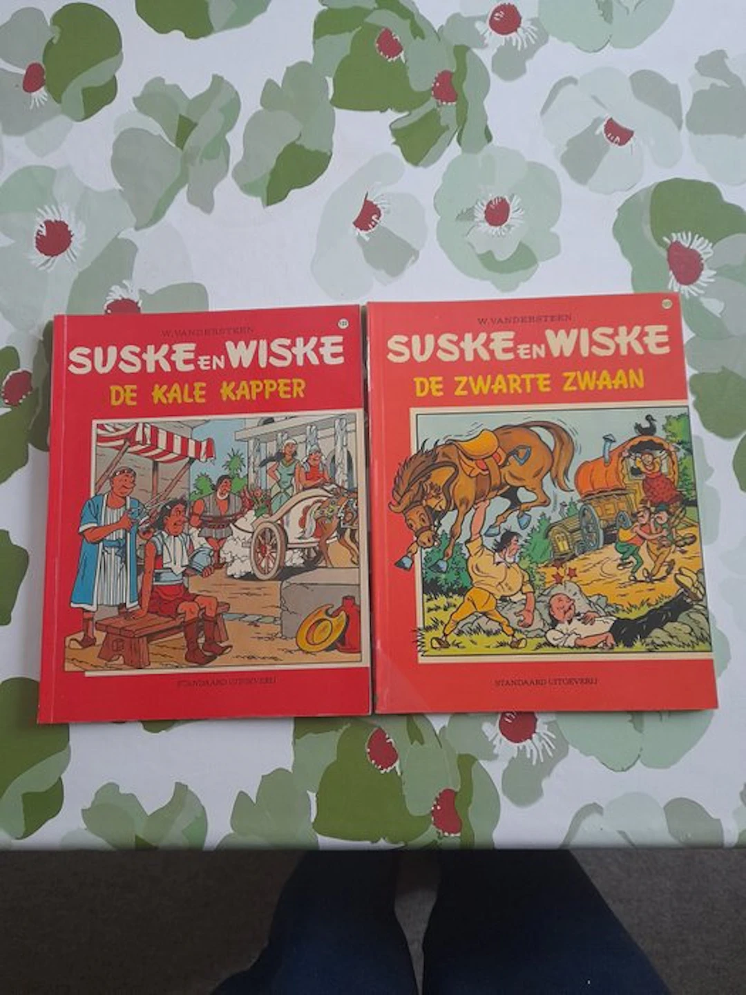 Suske en Wiske VK 122 & 123 - De kale kapper / De zwarte...
