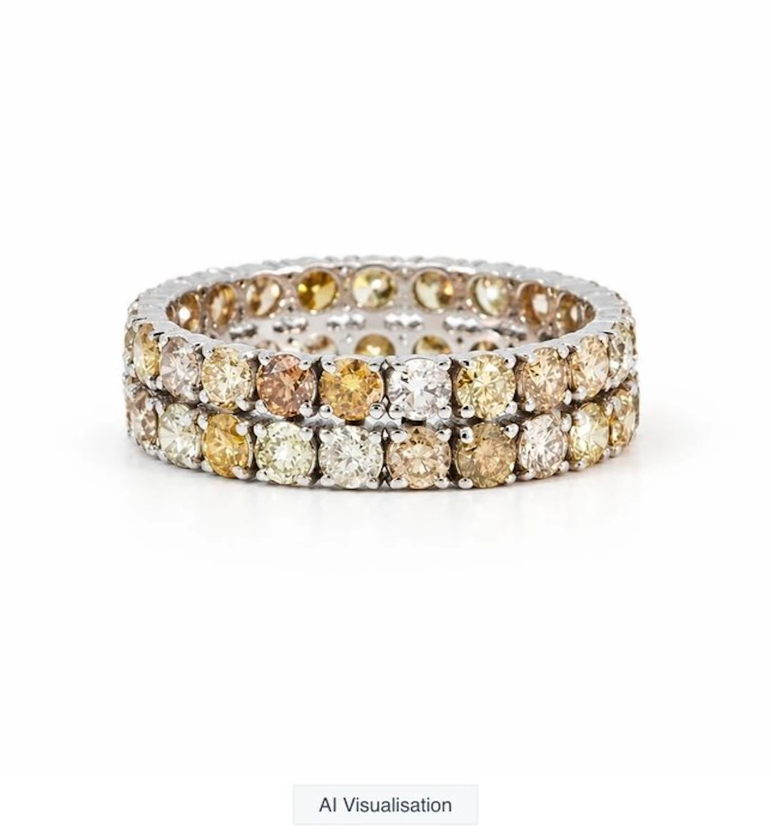 No reserve price - Ring - 14 kt