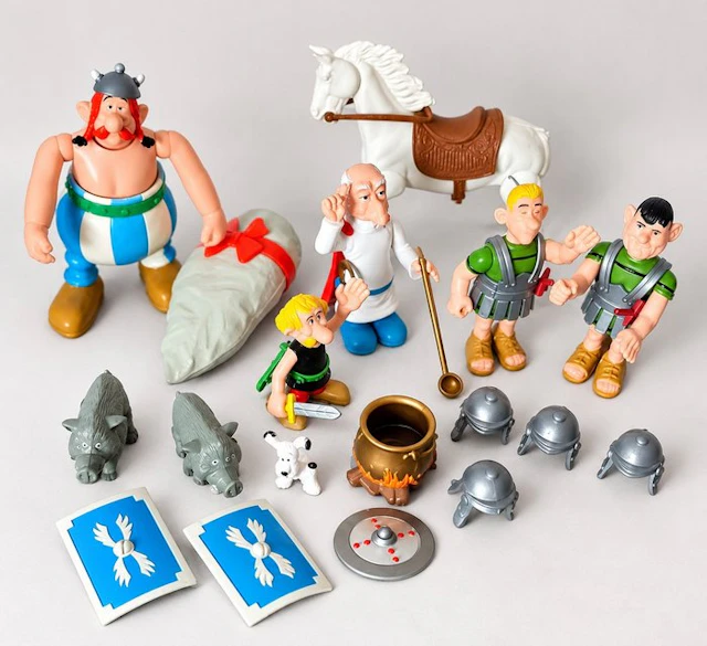 toycloud - Toy Asterix Figuren Set - 1980-1990