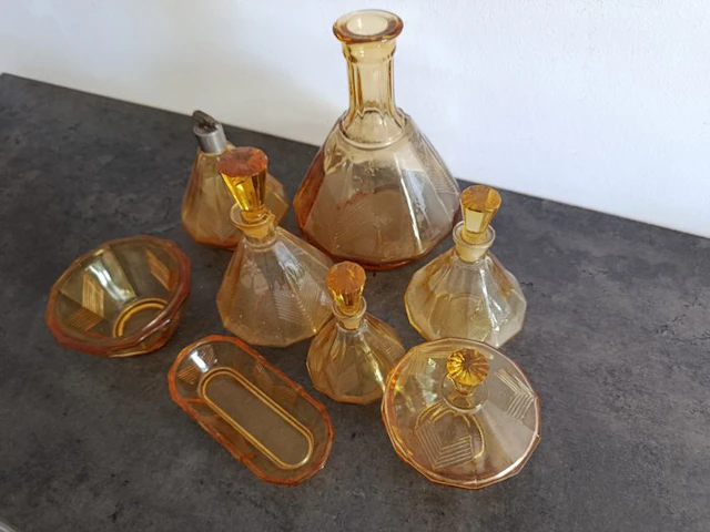 Wash basin set (8) - Glass