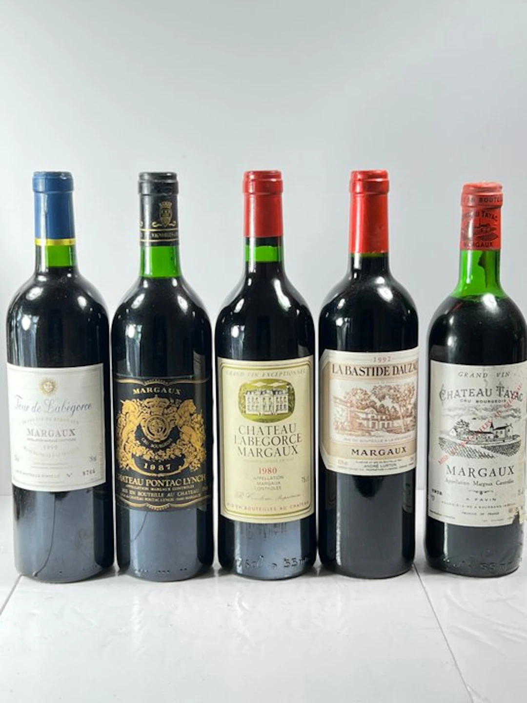 1999 Tour de Labégorce 1987 Château Pontac Lynch 1980...