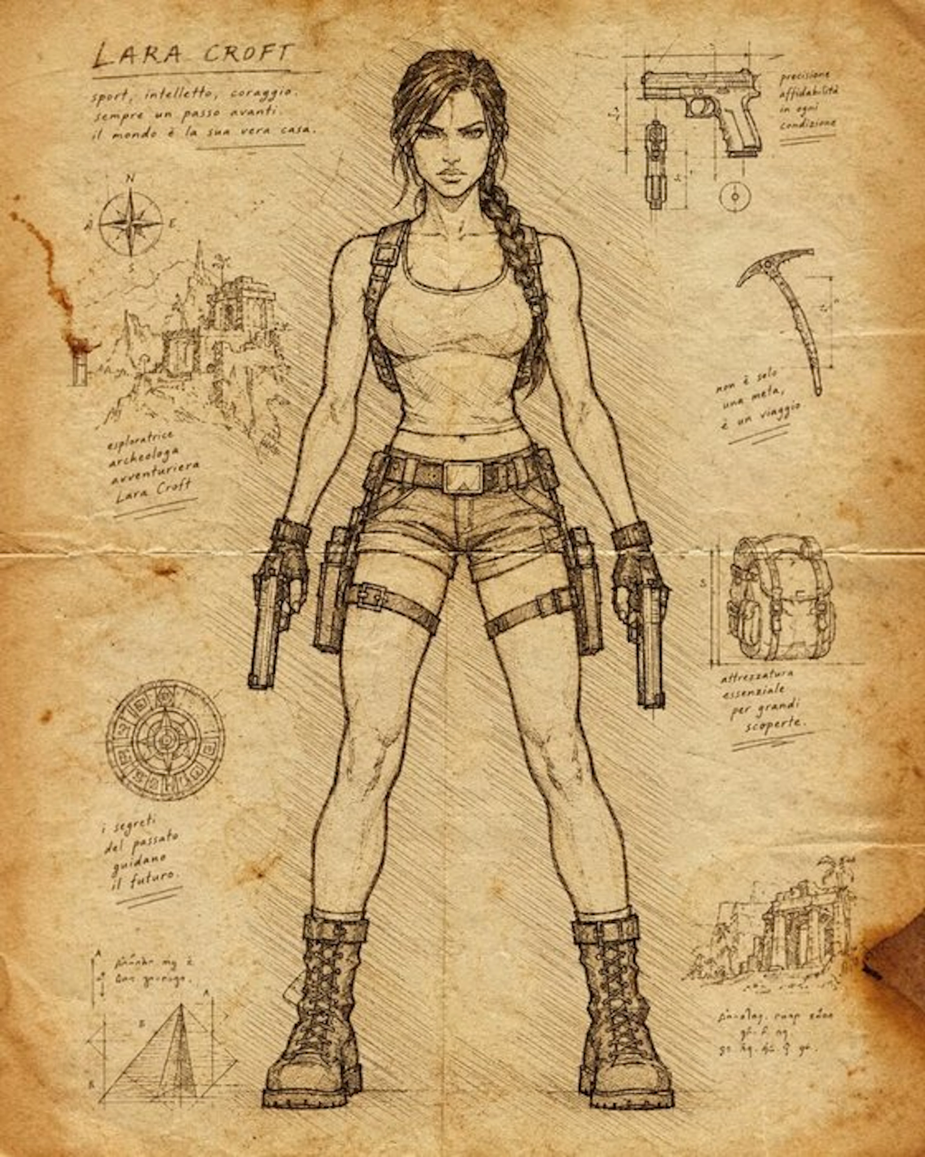 AT9 - "Lara Croft: Da Vinci Style"