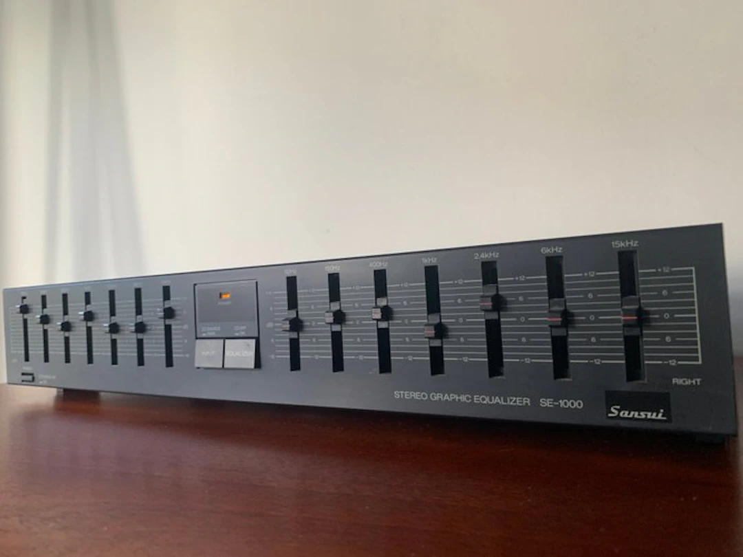 Sansui - SE-1000 / 7-Band Dual-Channel Stereo graphic equalizer