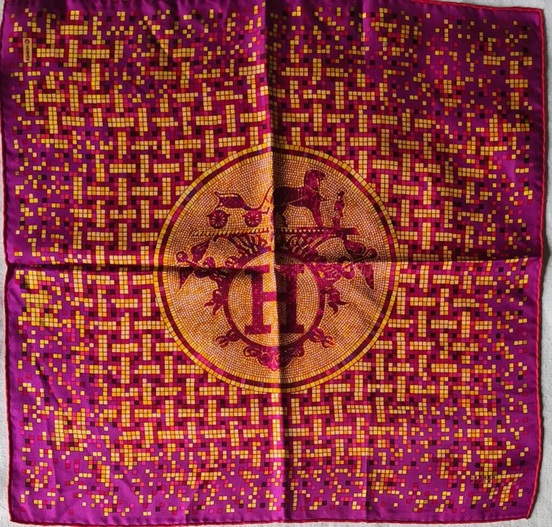 Hermès - MOSAÏQUE AU 24 by Emery Benoît-Pierre. Gavroche - Foulard
