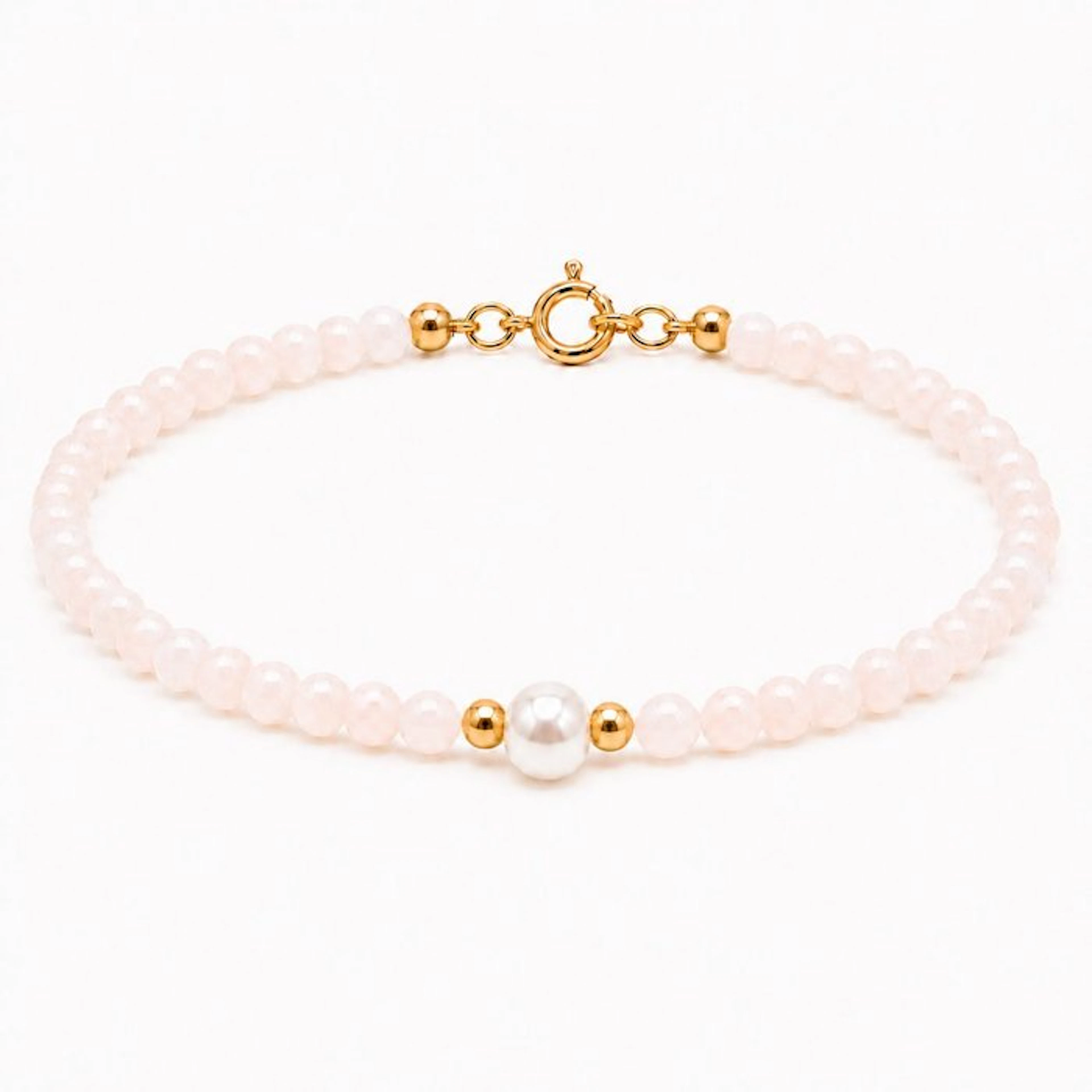 No reserve price - Bracelet - 18 kt. Yellow gold Coral