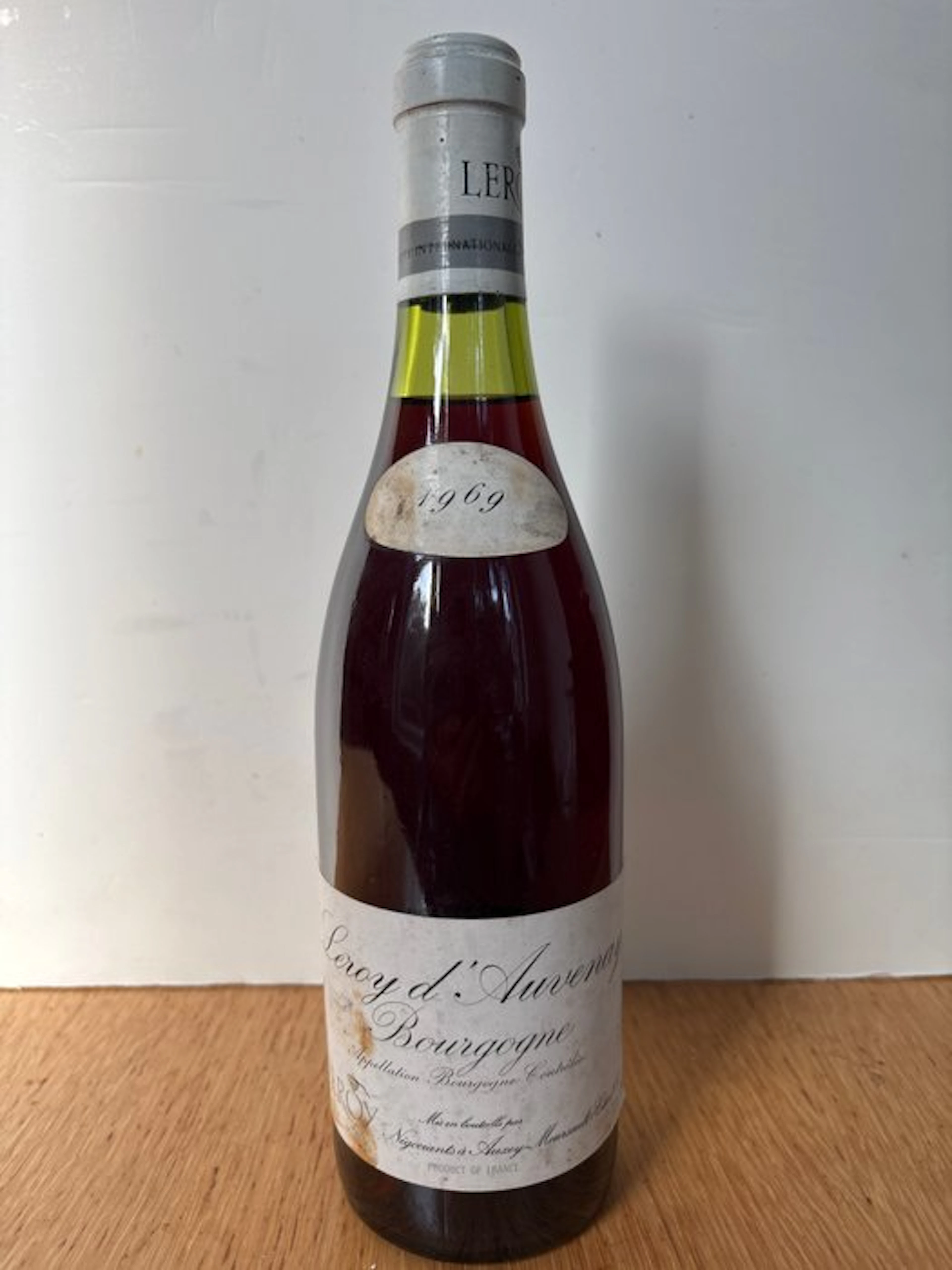 1969 Leroy d'Auvenay Bourgogne - Burgundy - 1 Bottle (0.75L)