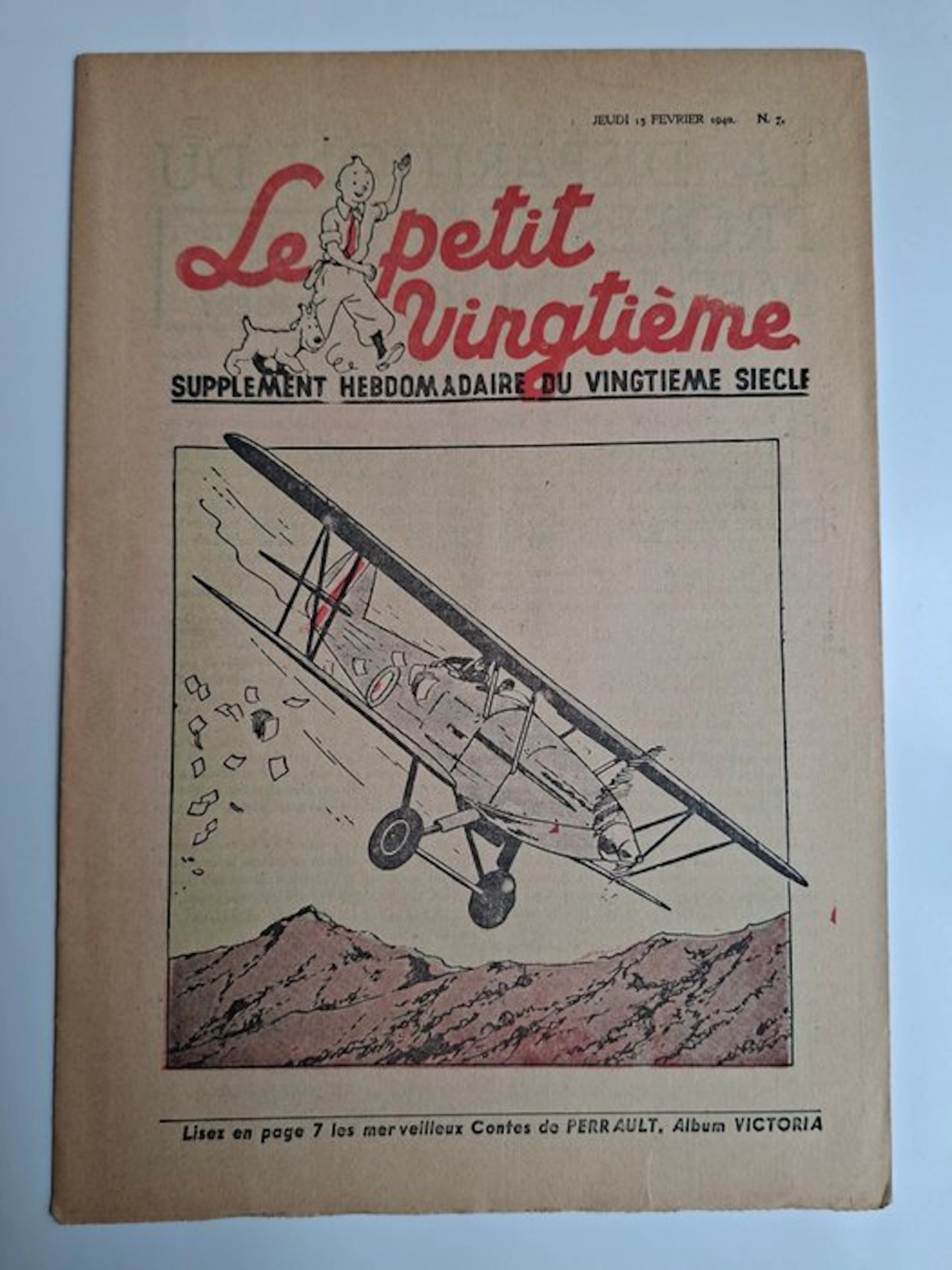Le Petit Vingtième - N° 7 - S - 1 Number - First edition - 1940