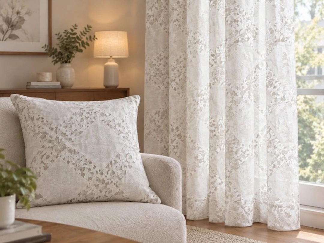 Elegant decorative fabric - Textile - 700 cm - 300 cm