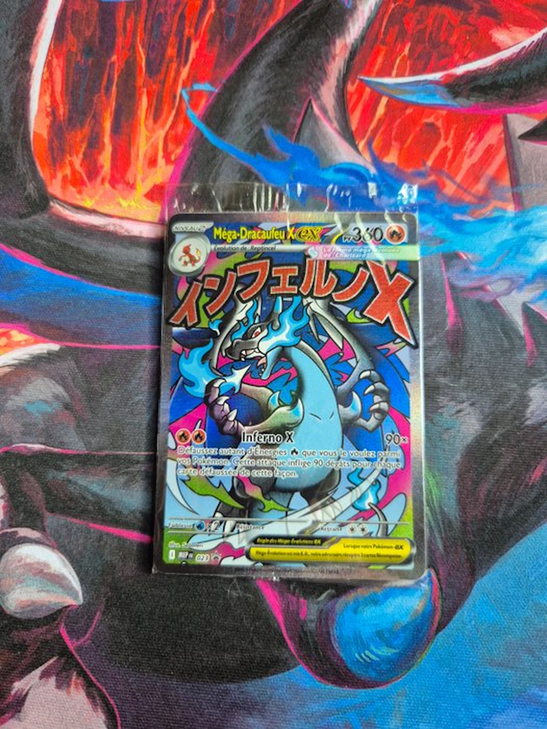 Pokémon - 1 Sealed card - Méga-Dracaufeu X 023 Full art, Foil - XY