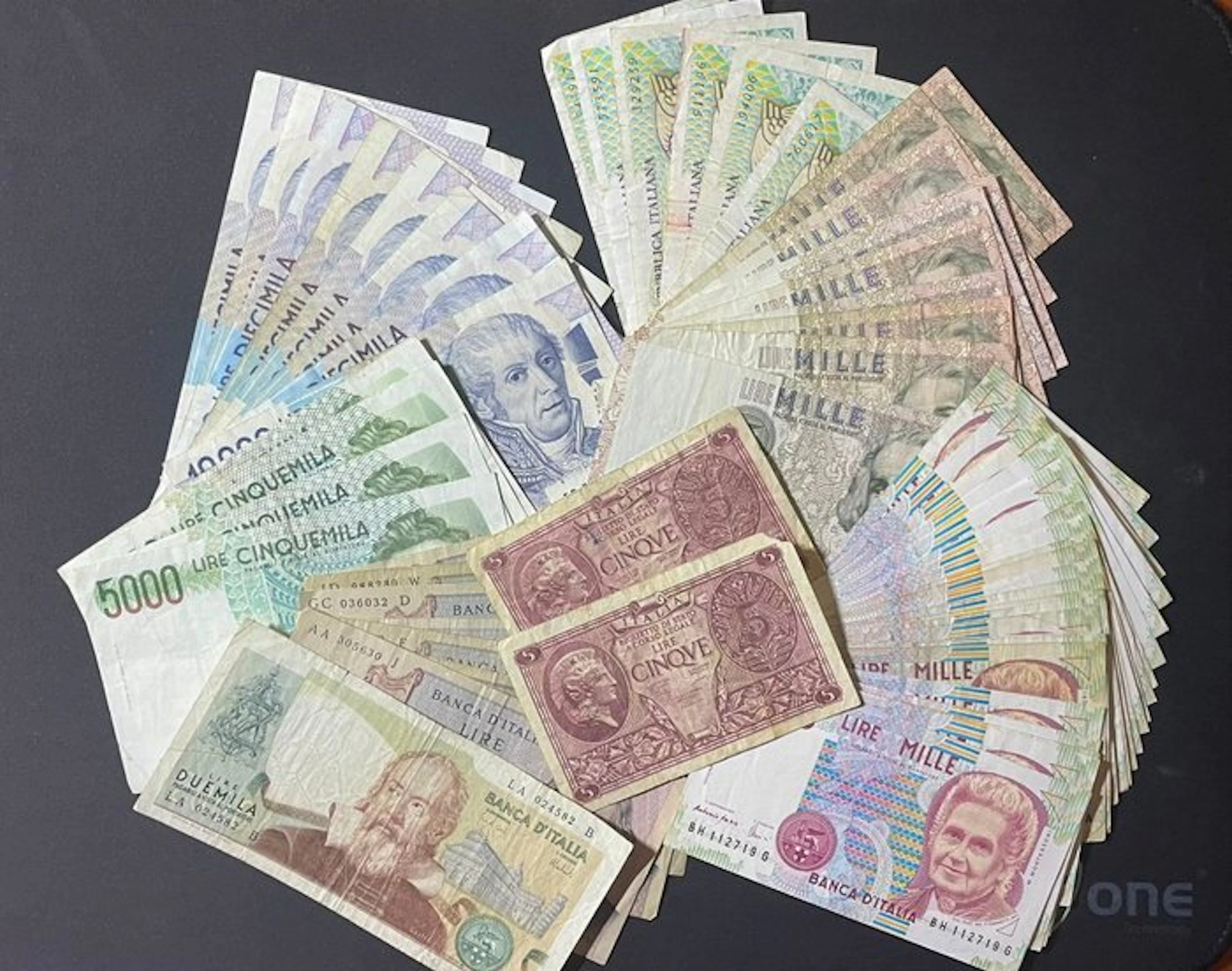 Italy. Lotto di 63 banconote Lire Anni Vari (No reserve price)