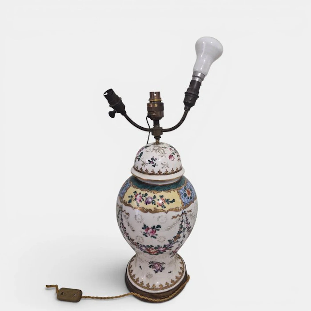 Samson Paris - Lamp - Gilt bronze
