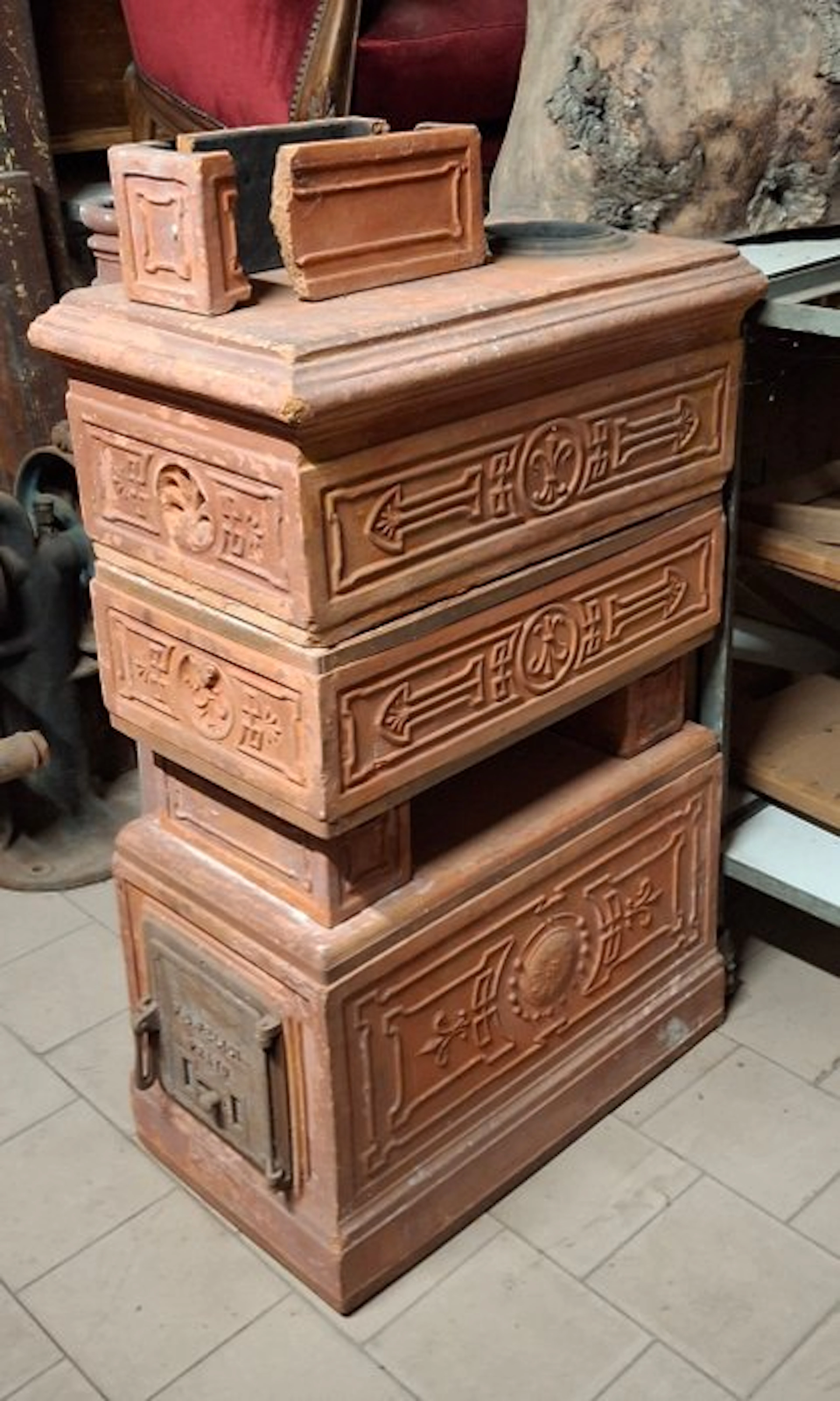 Centre table - Terracotta, Clay