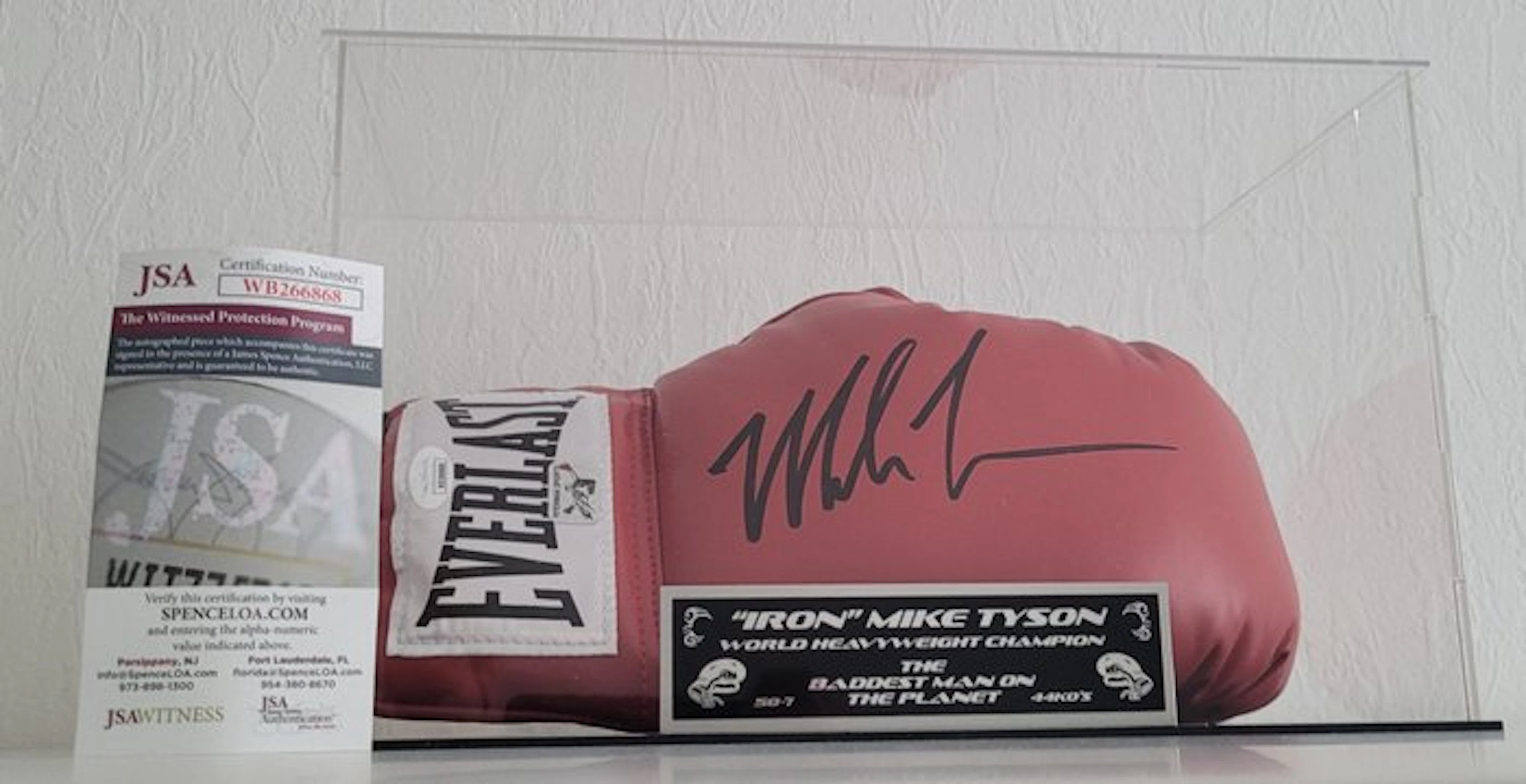 Boxe - Mike Tyson - Boxing Glove