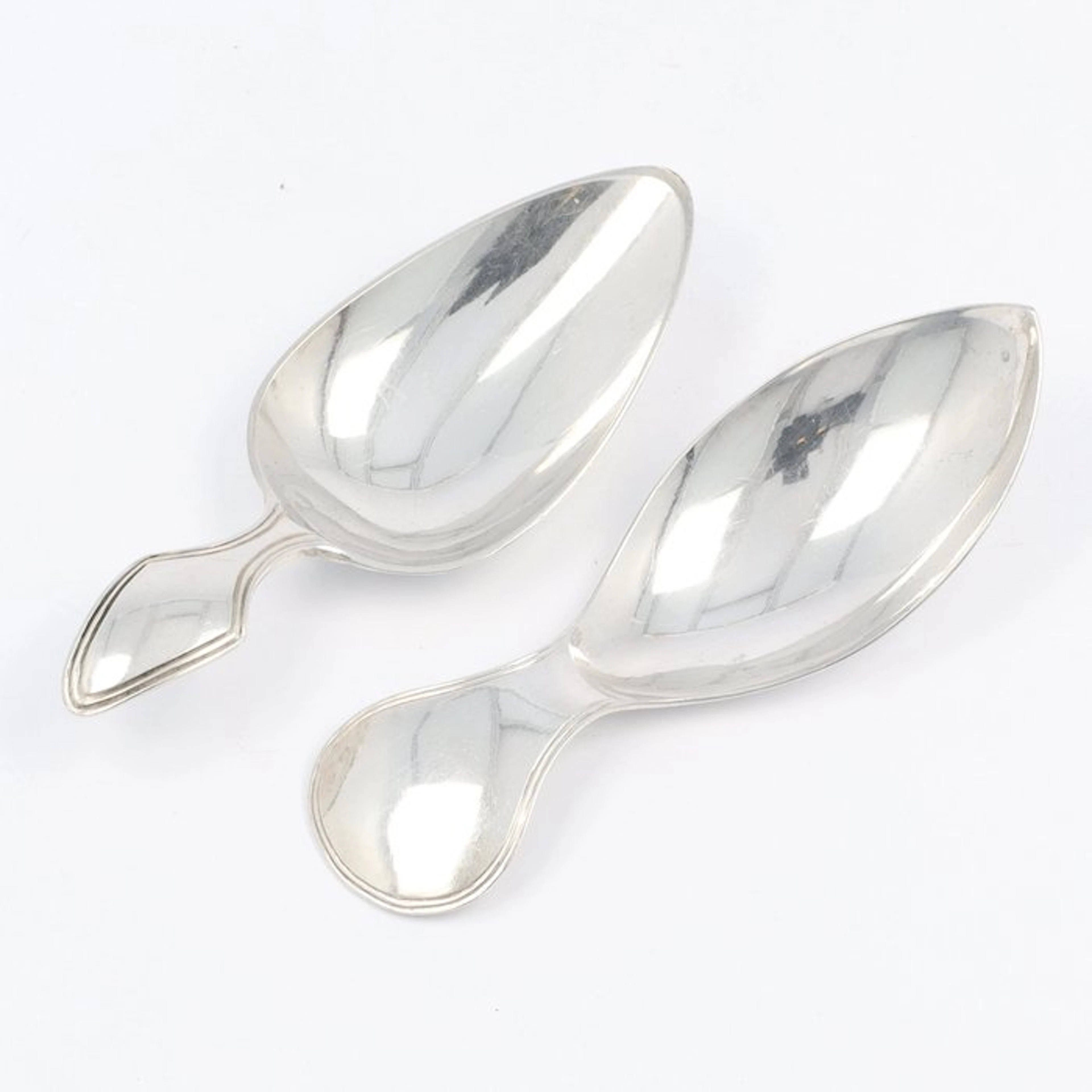 NO RESERVE - Theeduim (1829 & 1837) - Spoon (2) - .833 silver