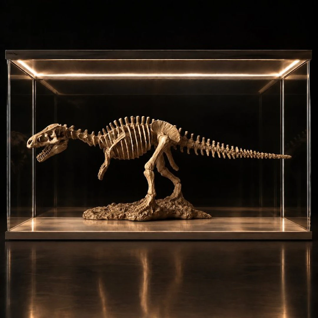 Tyrannosaurus rex XXL - Fossil skeleton - 45 cm (No reserve price)