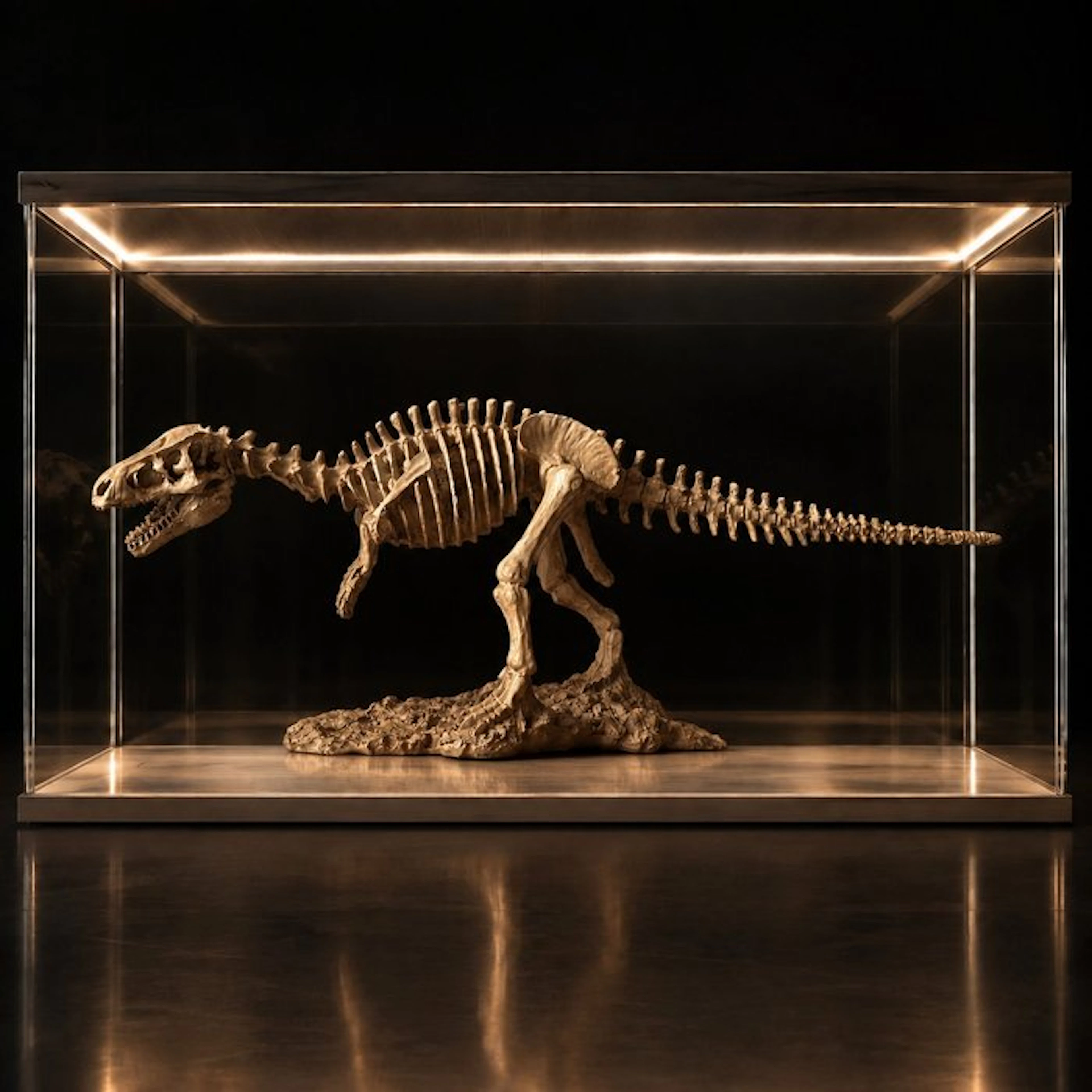 Tyrannosaurus rex XXL - Fossil skeleton - 45 cm (No reserve price)