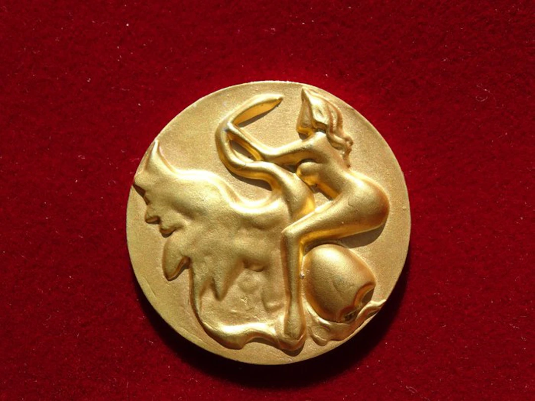 Spain. 24 carat gold finished