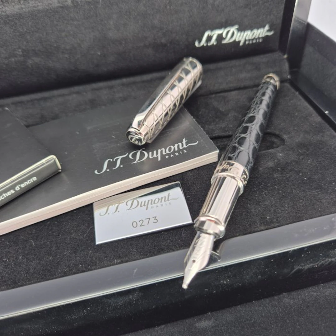 S.T. Dupont - Alligator Palladium XL Limited Edition...