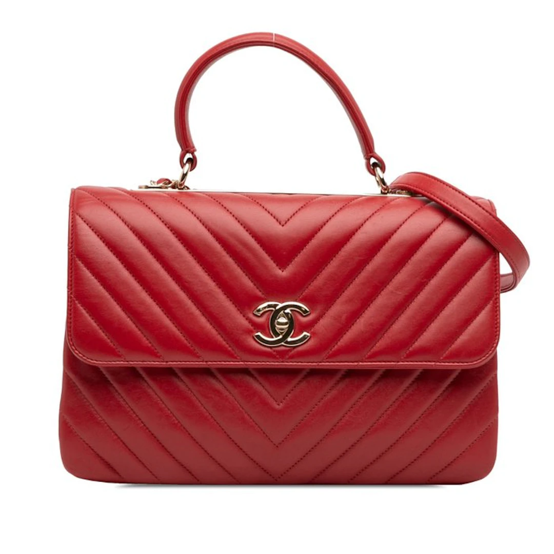 Chanel - Medium Chevron Lambskin Trendy CC Flap - Bag
