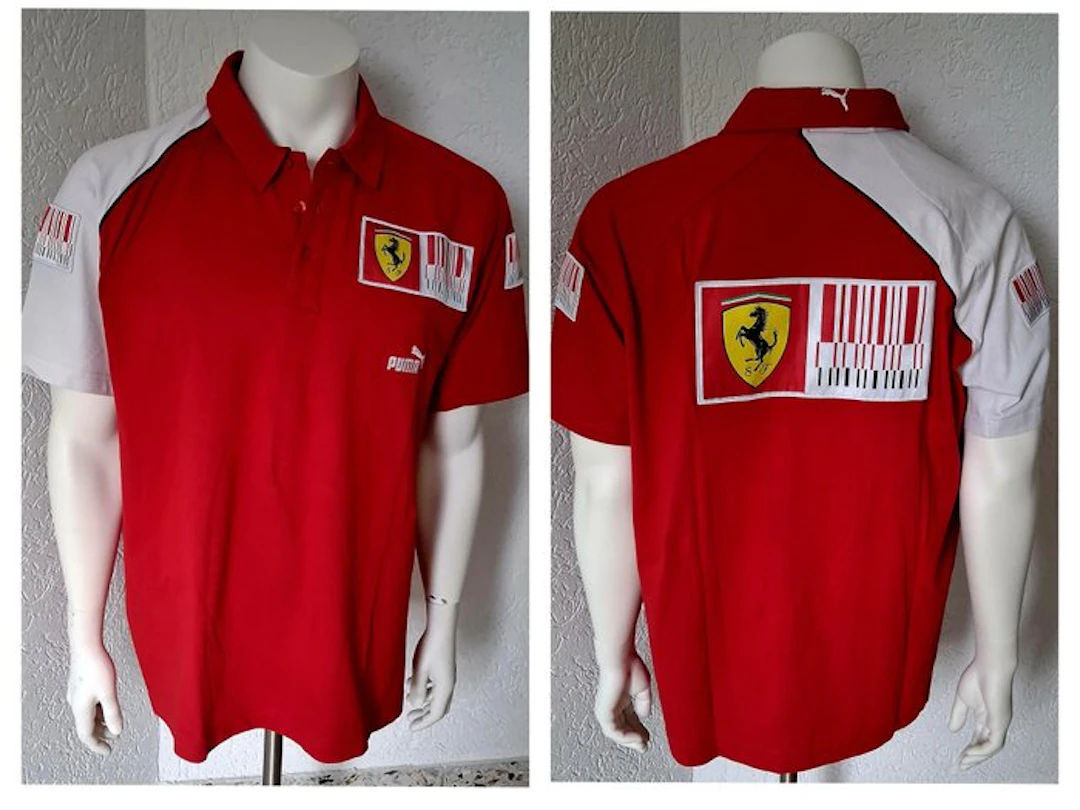 Ferrari - F1 - Team Ferrari Marlboro -Barcode Size XXL - 2009 - polo shirt