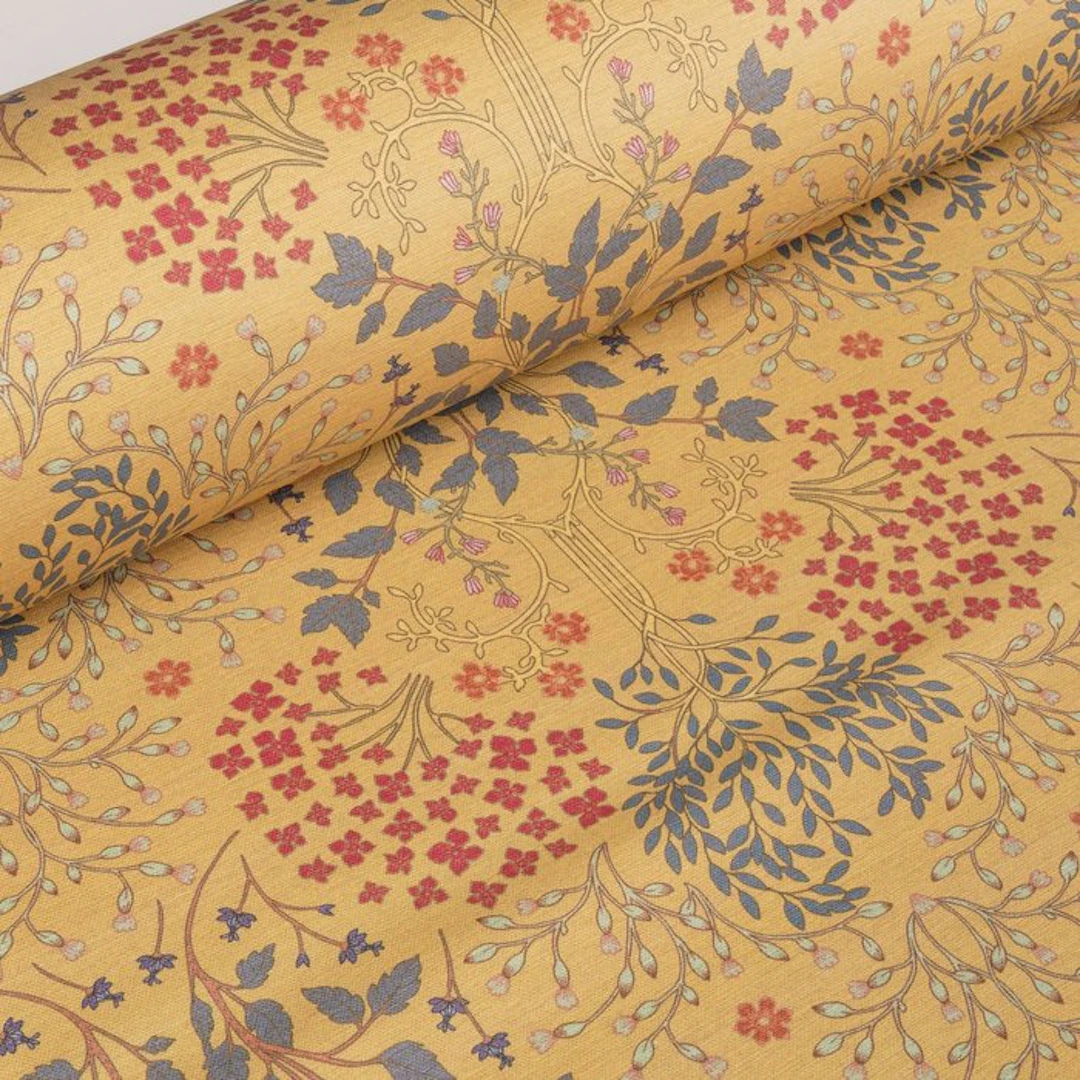 Cotton upholstery fabric GCFabrics – Botanical floral...