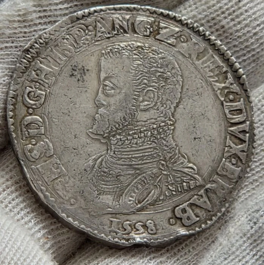 Spanish Netherlands. filips ii. Daalder 1558