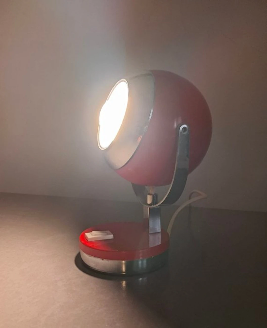 Lamp - Metal, Chrome