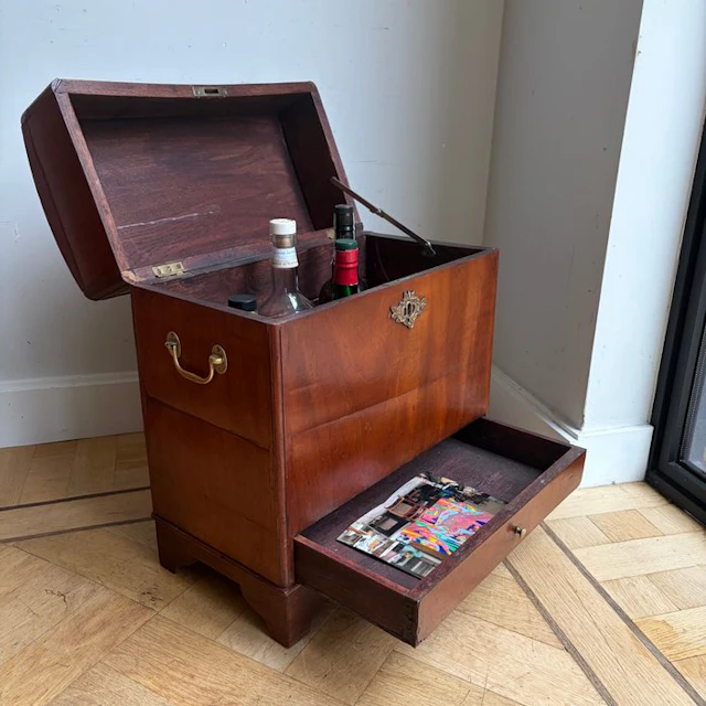 Box - Drank kist - Mahonie
