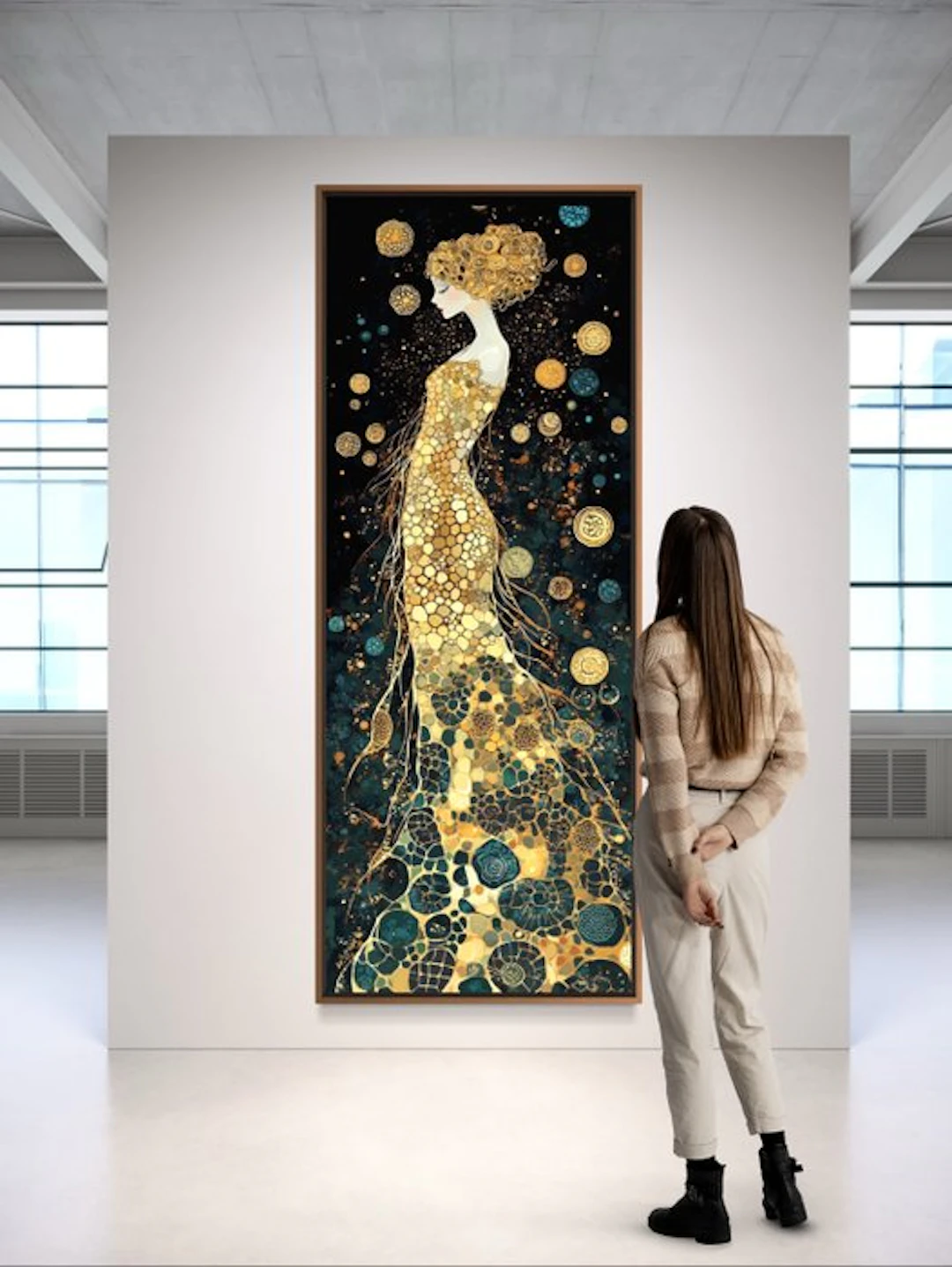 Alwwa Roma - Mujer de Oro - XXXL - Edición Única