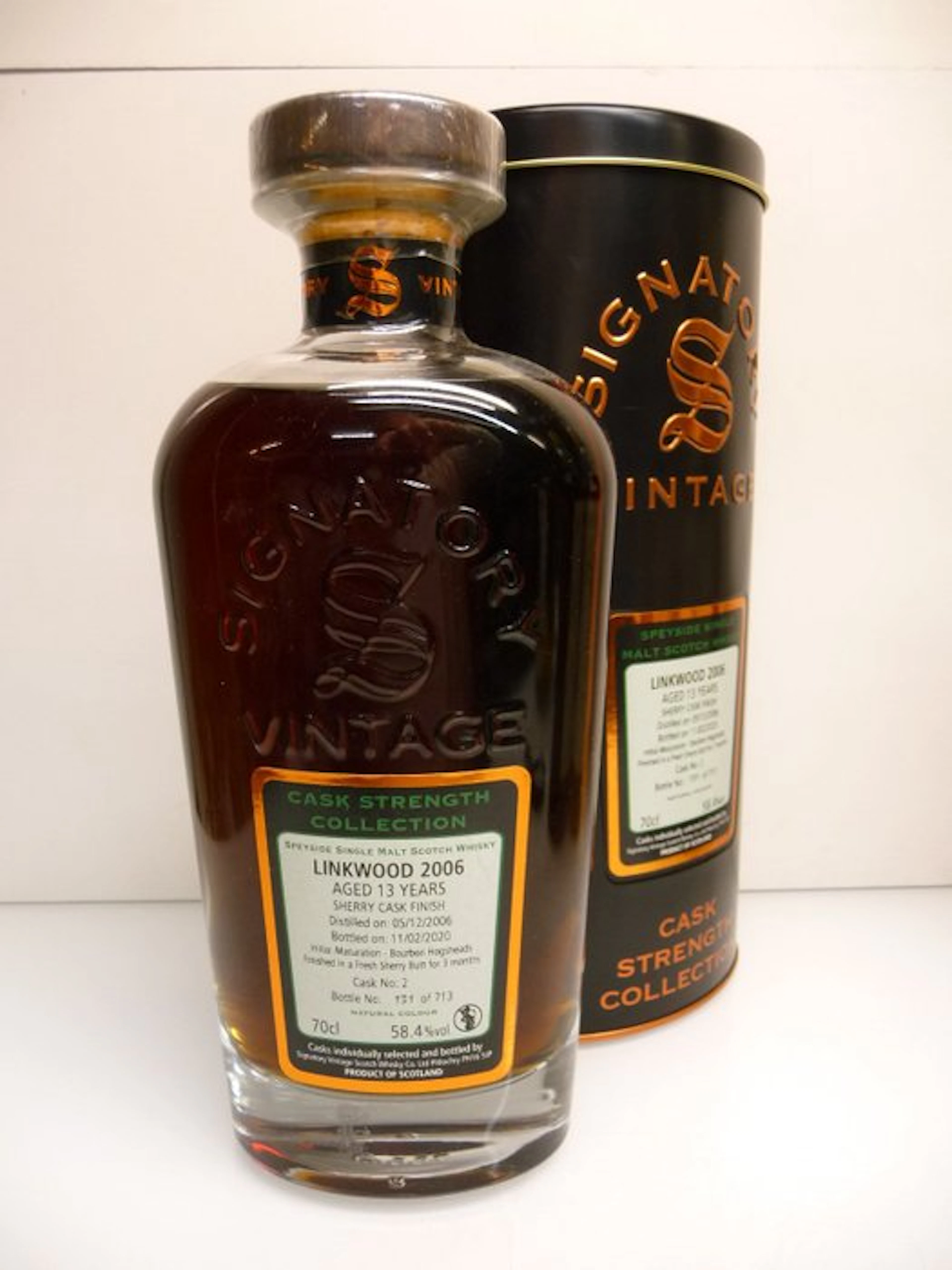 Linkwood 2006 13 years old Cask Strength Collection - Cask no