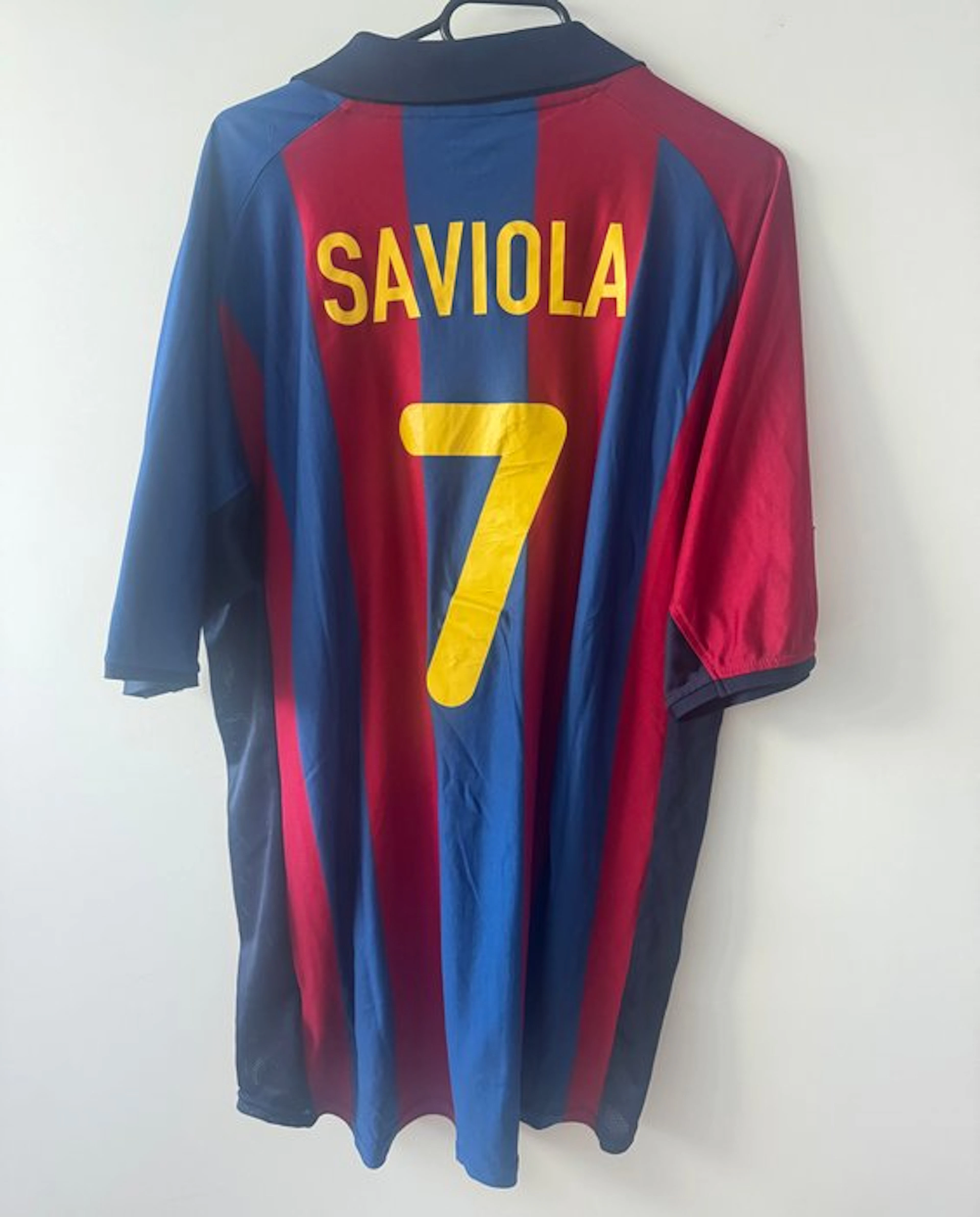 FC Barcelona - Spanish Football League - saviola - 2001 - Football shirt
