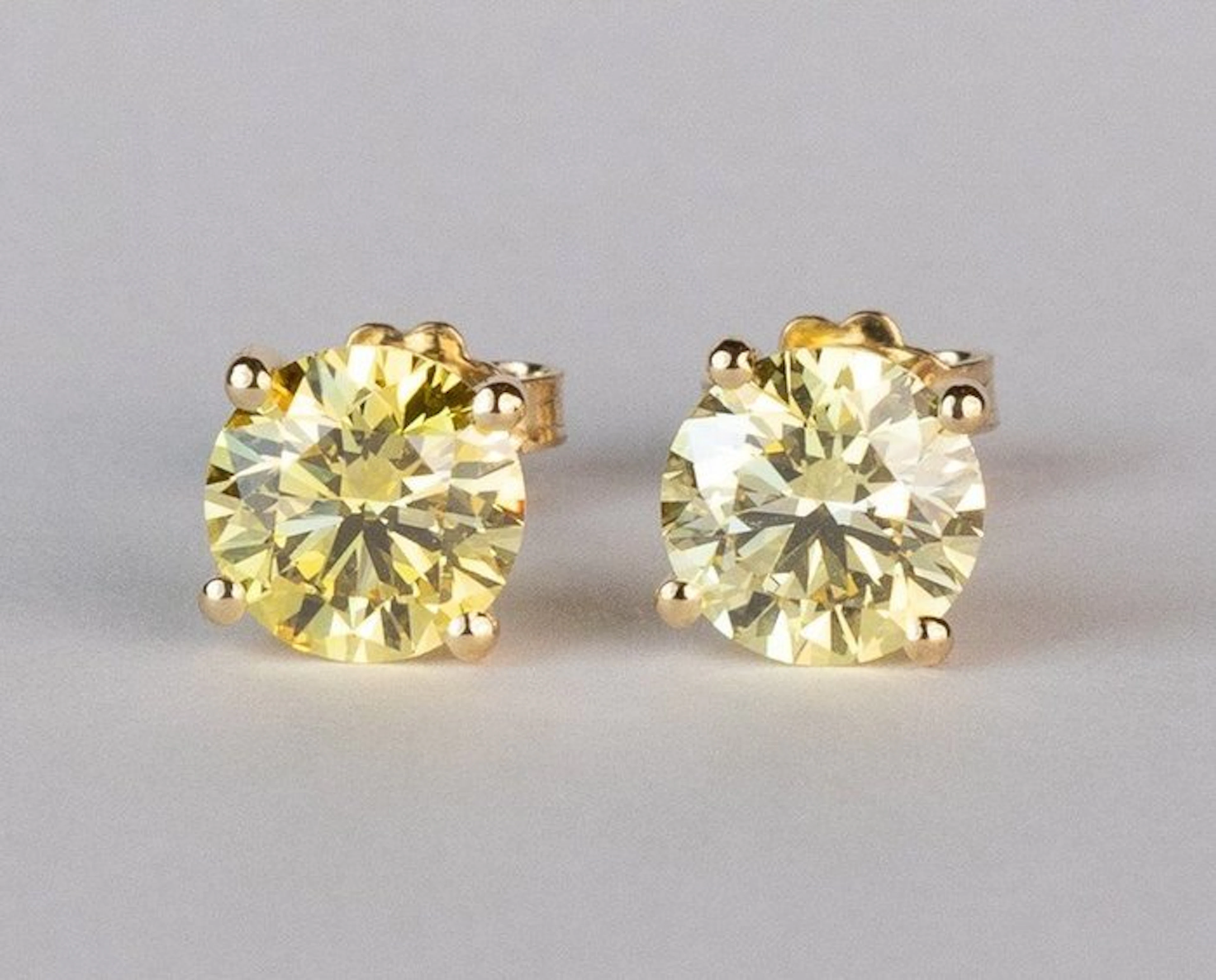 No reserve price - Earrings - 14 kt
