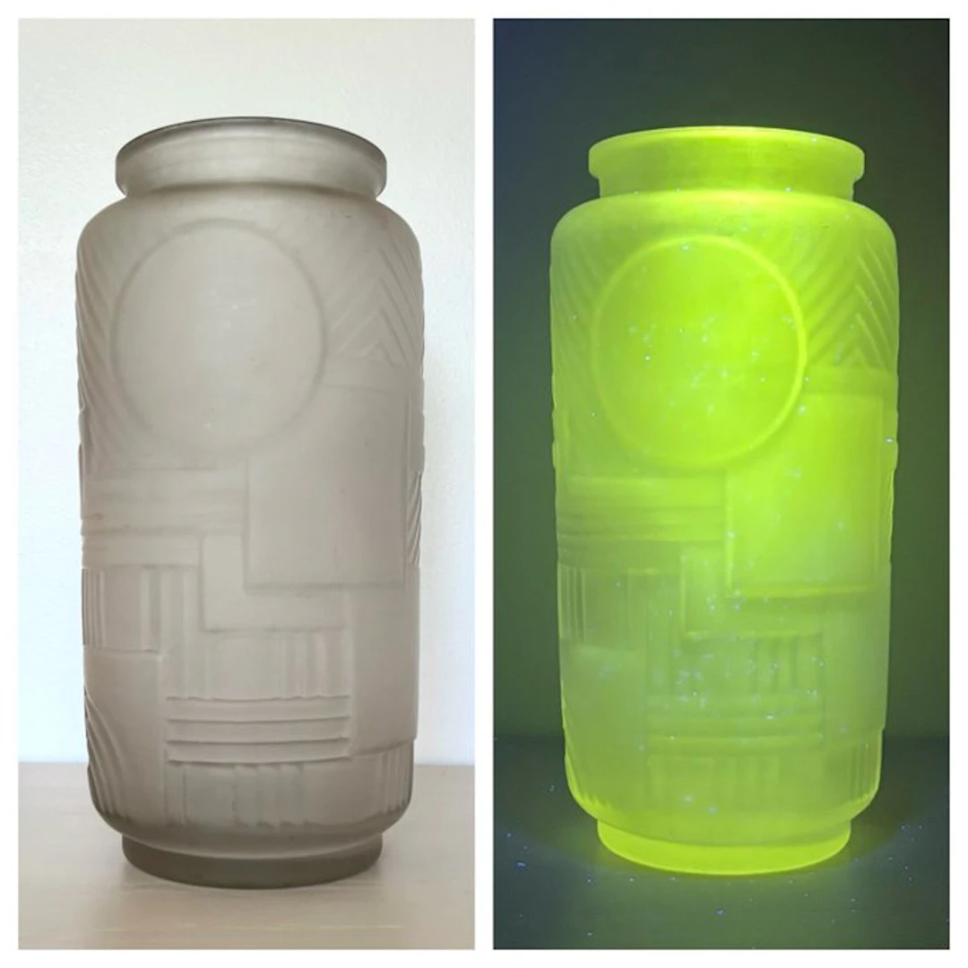François-Théodore Legras - Vase - Versailles - Glass