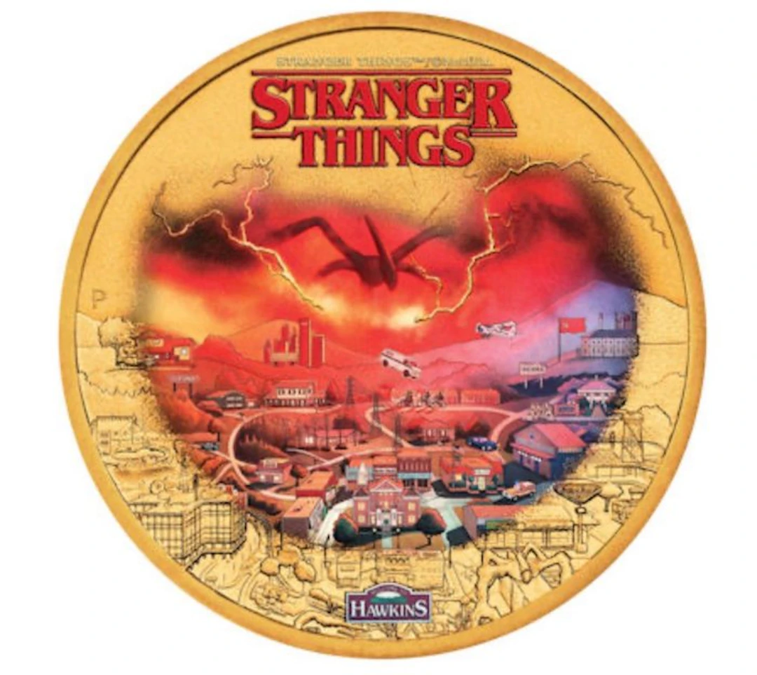 Tuvalu. 1 Dollar 2026 Stranger Things Welcome to Hawkins (No reserve price)
