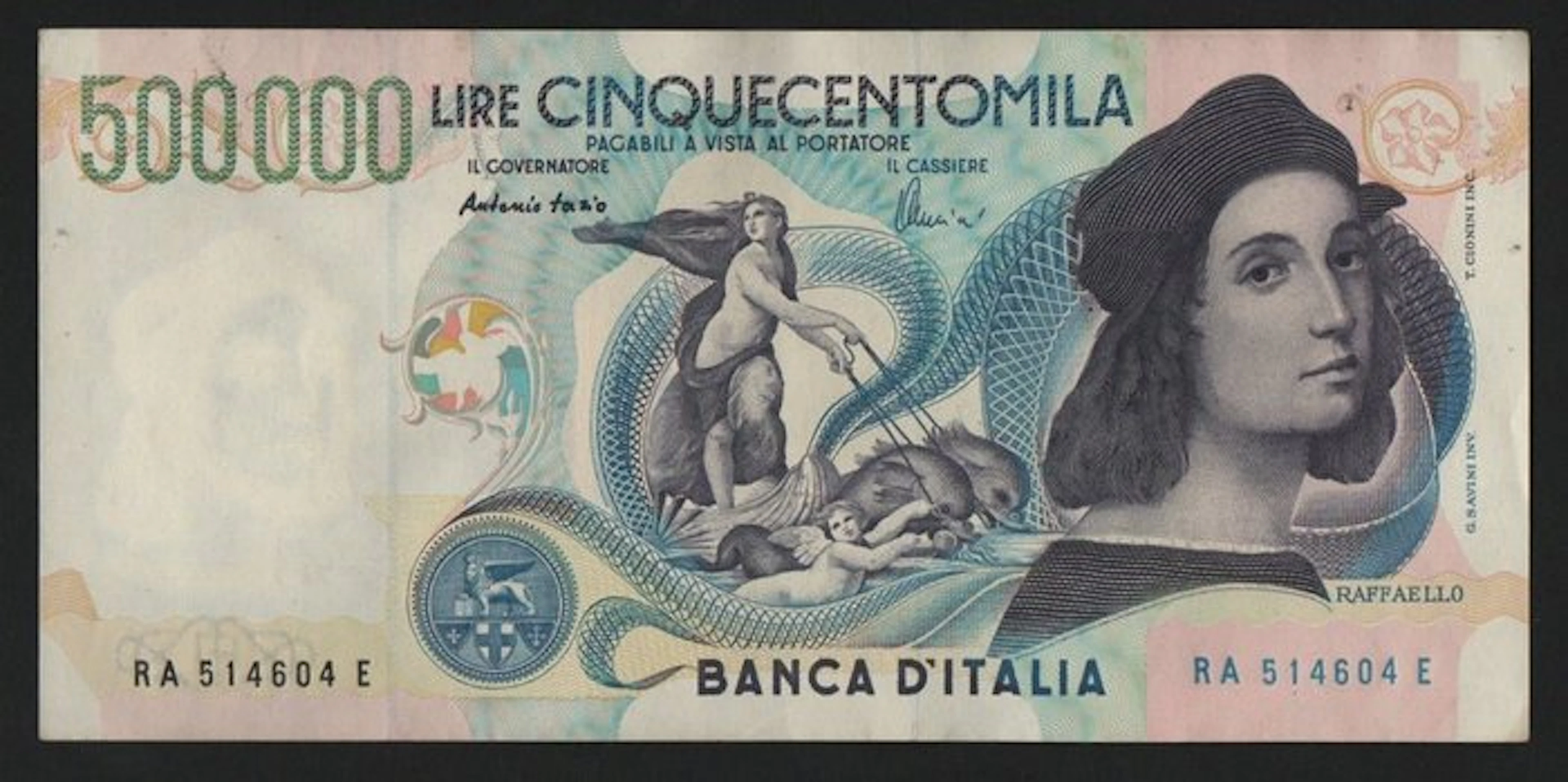 Italy. 500000 Lire 13/05/1997 (No reserve price)