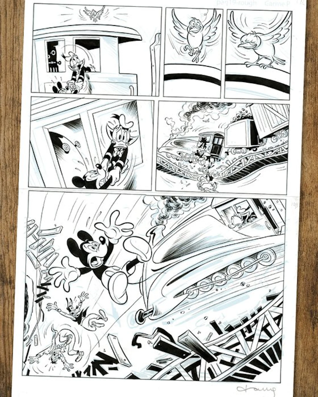 Tony Fernandez - Original Disney Published Page 19 - “The...