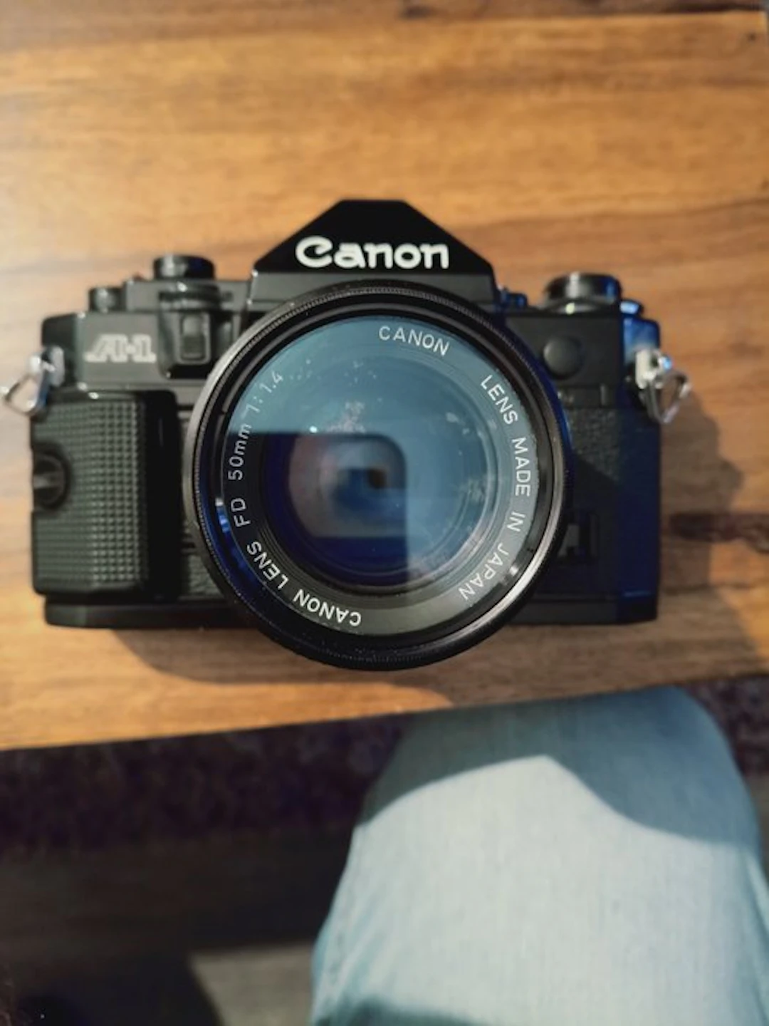Canon A-1 + FD 50/1.4 Analogue camera