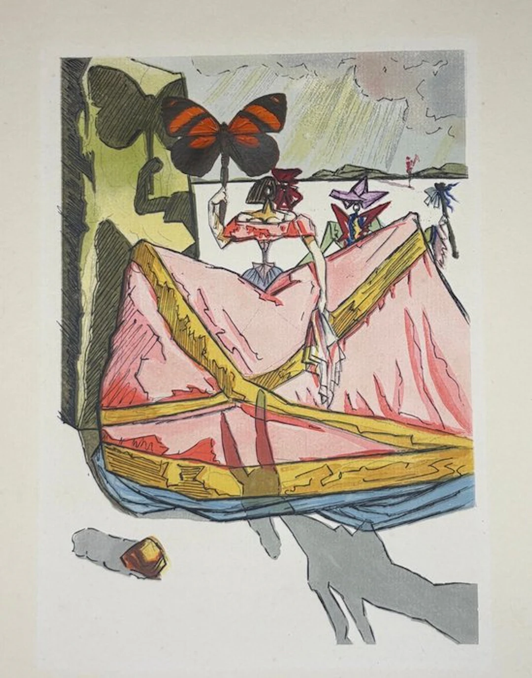 Salvador Dali (1904-1989) - Le Tricorne (El sombrero de tres picos)