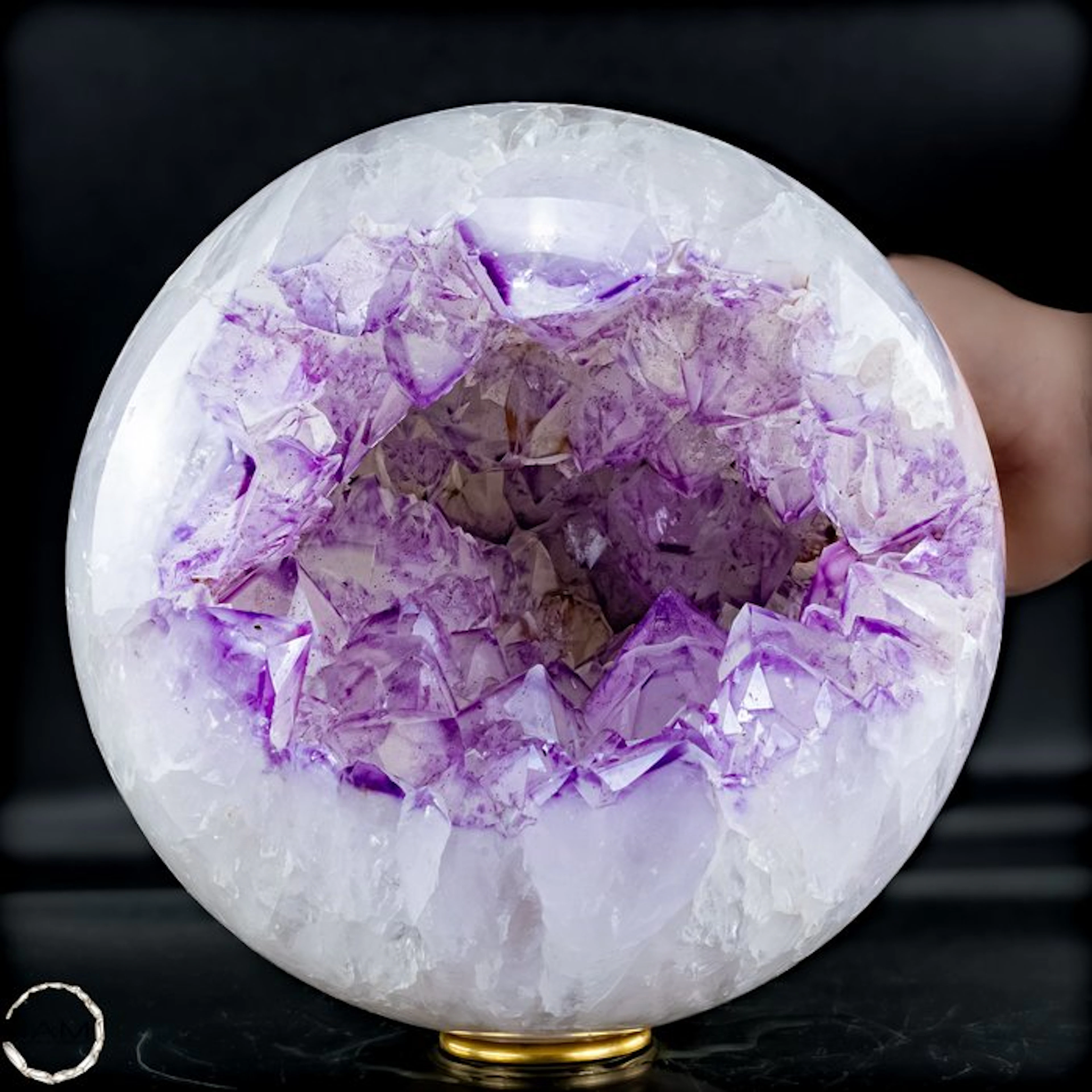 Natural Amethyst Kugel - of the highest quality from Bolivia- 11932.11 g