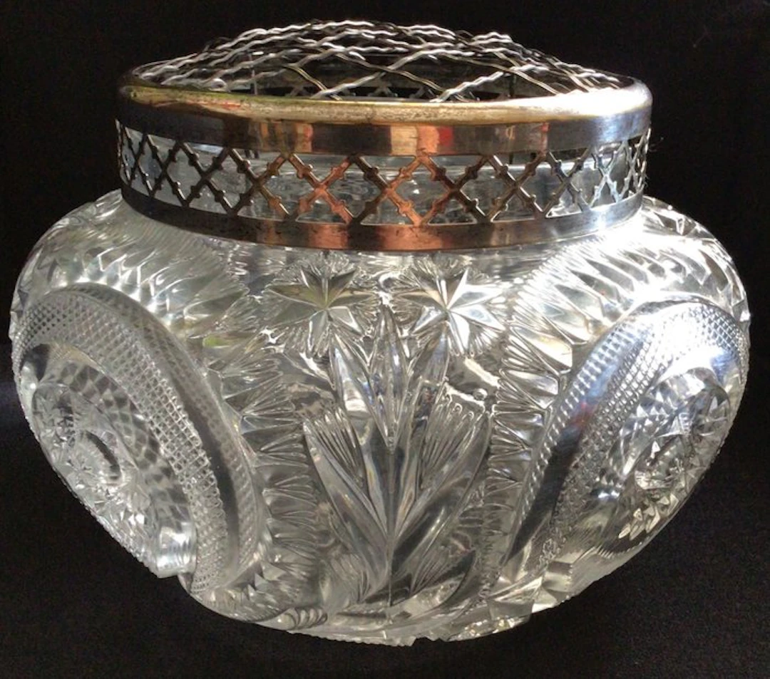 Vase - Glass - Large flower-pick vase