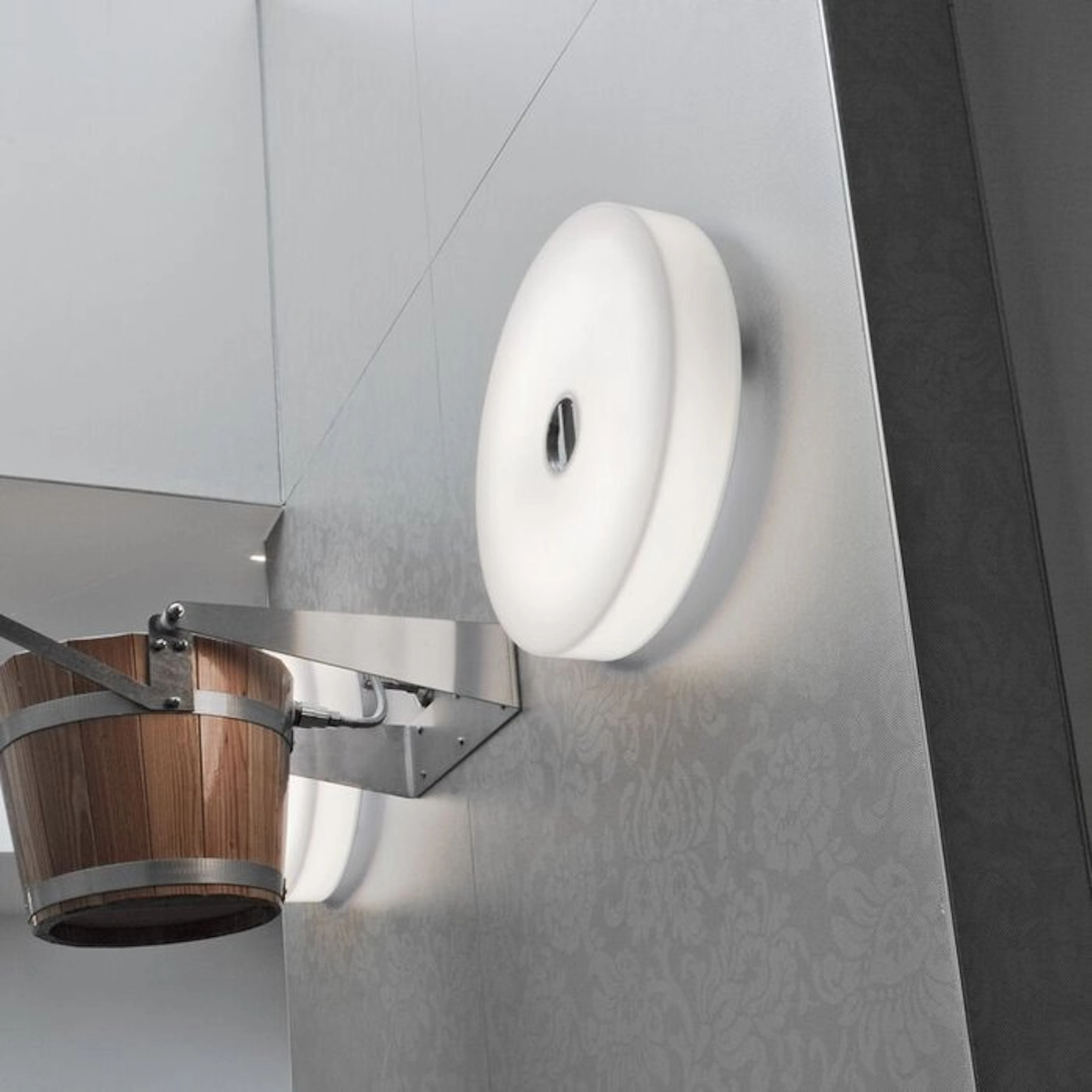 Flos - Piero Lissoni - Ceiling lamp - Button HL - Polycarbonate
