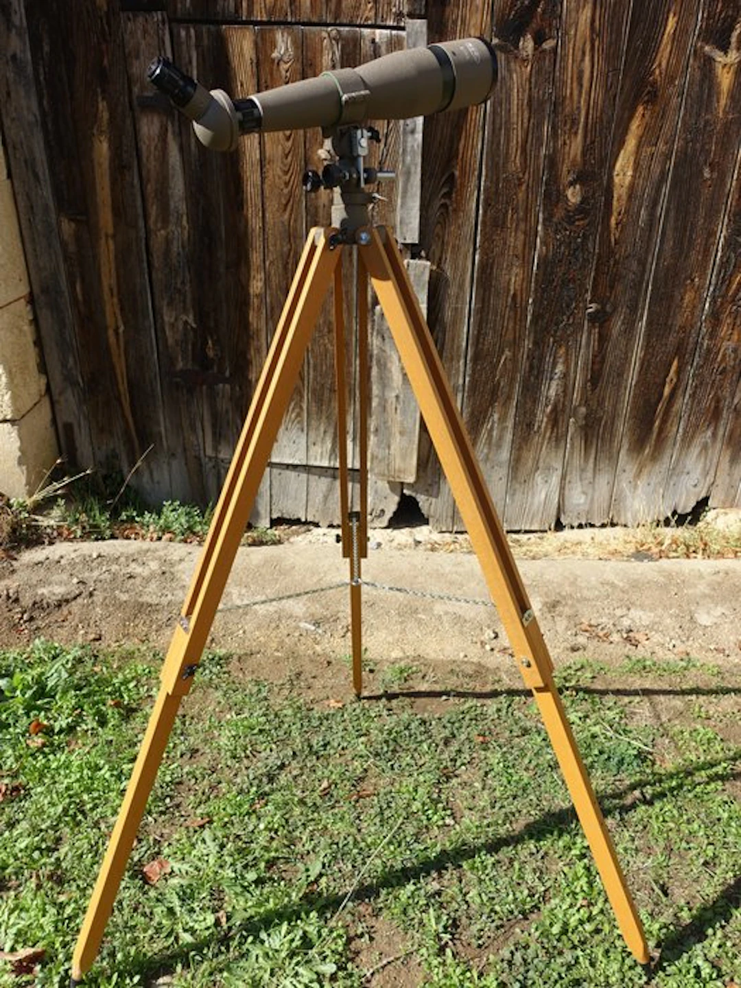 Telescope on stand - 80mm spooting scope - 1960-1970 - Japan - Unitron Polarex