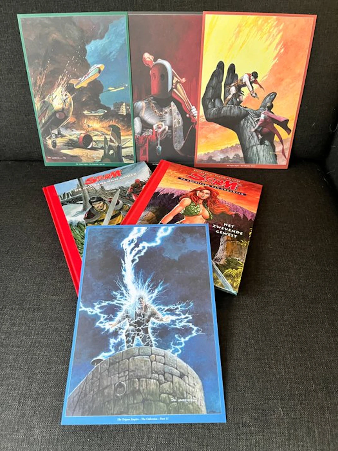 Storm - Luxe HC met linnen rug / 4 art prenten - 2 Album...