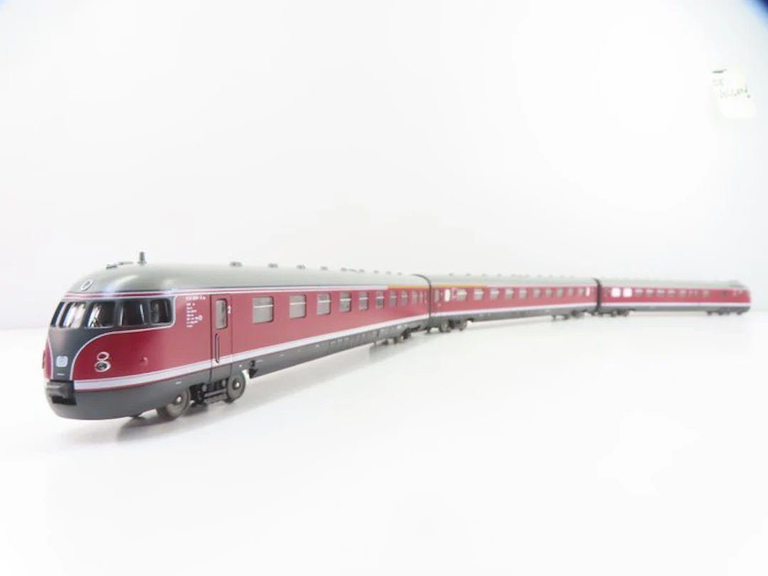 Lima H0 - 149808 - Train unit (1) - 3-piece set VT08 "Egghead" - DB