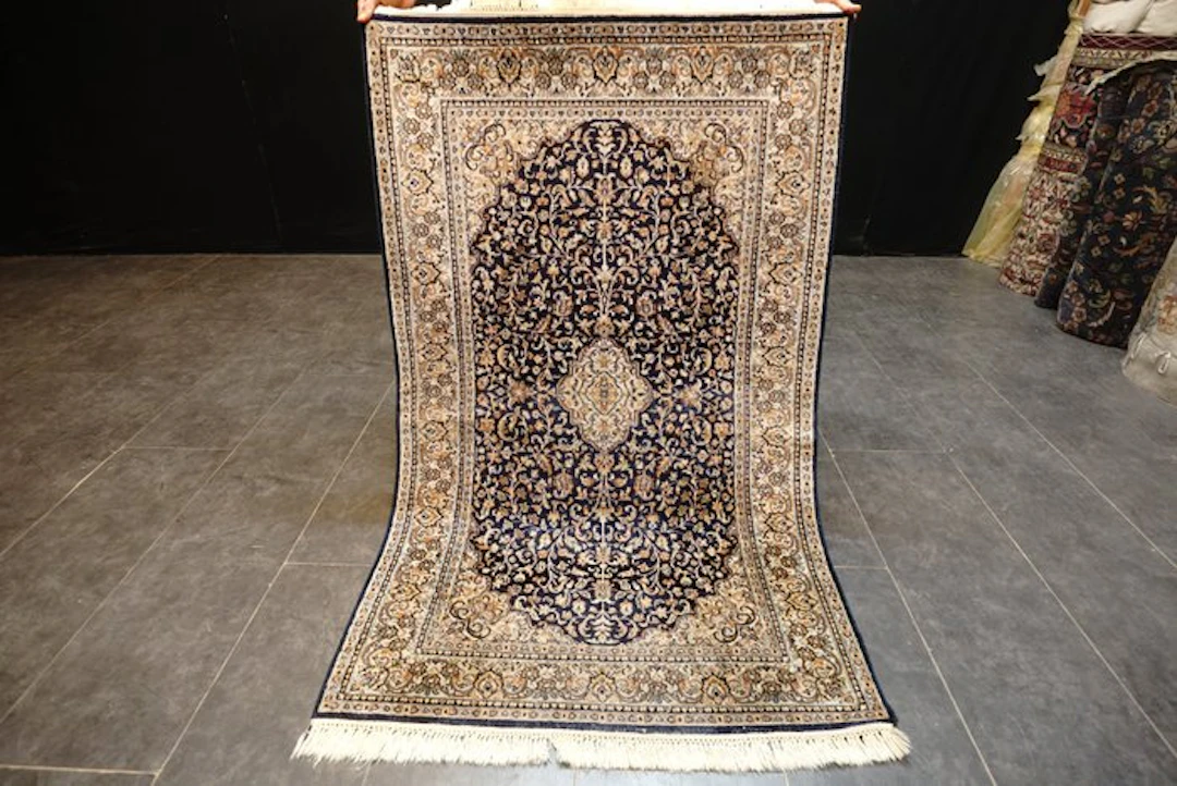 Cashmere Silk - Carpet - 157 cm - 98 cm - silk carpet