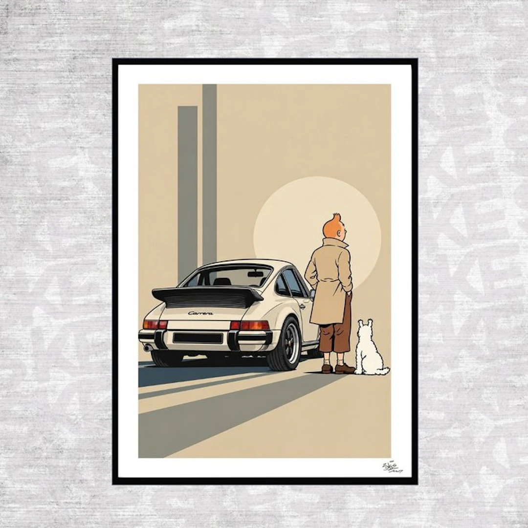 SKE - A Perfect Gateway - Tintin x Porsche - 02/10