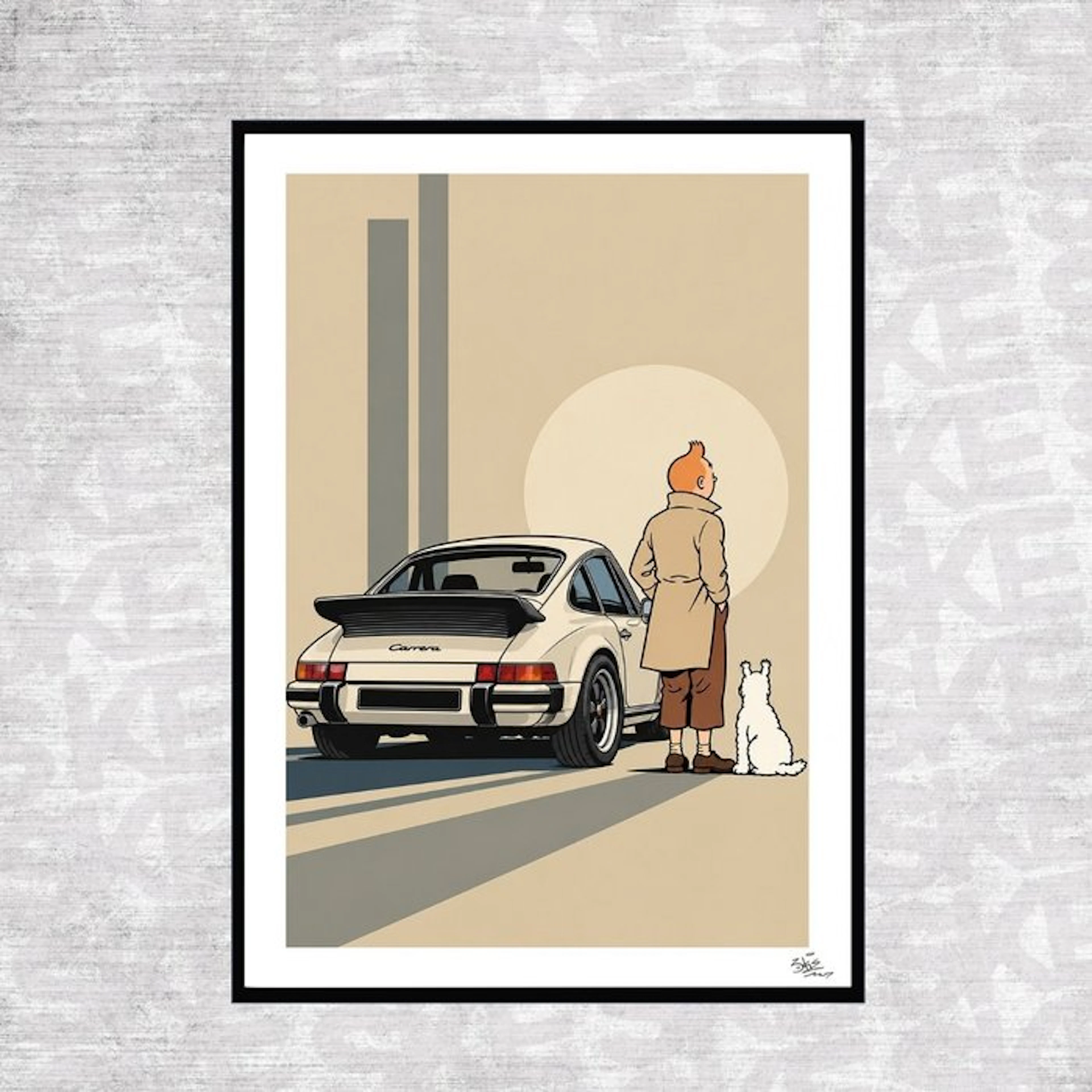 SKE - A Perfect Gateway - Tintin x Porsche - 02/10